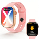 Smart Watch with 2.01-Inch Touch Screen, Multiple Sports Modes, Messaging, and Call Features—Perfect Gift for Men and Women