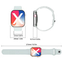 Smart Watch with 2.01-Inch Touch Screen, Multiple Sports Modes, Messaging, and Call Features—Perfect Gift for Men and Women