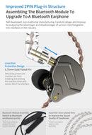 KZ ZSN PRO In Ear Earphone 1BA 1DD Hybrid Drive HIFI Sport Noise Cancelling Earbud Headset  ZES ZEXPRO EDC EDS DQ6S