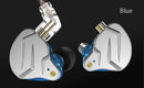 KZ ZSN PRO In Ear Earphone 1BA 1DD Hybrid Drive HIFI Sport Noise Cancelling Earbud Headset  ZES ZEXPRO EDC EDS DQ6S