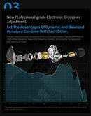 KZ ZSN PRO In Ear Earphone 1BA 1DD Hybrid Drive HIFI Sport Noise Cancelling Earbud Headset  ZES ZEXPRO EDC EDS DQ6S