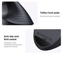 UGREEN Bluetooth 2.4G Vertical Wireless Mouse  Ergonomic 4000DPI 6 Mute Buttons for MacBook Tablet Laptops