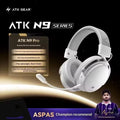 ATK N9 Game Headset Three Mode Wireless Headworn PS5  PC Gaming Headset Microphone Virtual 7.1 Surround Noise Reduction Headset