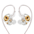 Original QKZ AK6 In Ear Earphone 6 Dynamic Driver Unit Headphone With Mic Stereo Sports HIFI Subwoofer Headset Monitor Earbuds