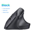 UGREEN Bluetooth 2.4G Vertical Wireless Mouse  Ergonomic 4000DPI 6 Mute Buttons for MacBook Tablet Laptops