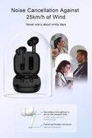 QCY T13 ANC Active Noise Cancelling Wireless Earbuds Bluetooth 5.3 Headphones 4 Mics ENC Clear Calls Earphones 30H Playtime IPX5