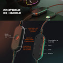 Fifine Dynamic RGB Gaming Headset with Mic Over-Ear Headphones 7.1 Surround Sound PC PS4 PS5 3 EQ Options Game Movie Music - H6