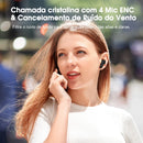 QCY T13 ANC Active Noise Cancelling Wireless Earbuds Bluetooth 5.3 Headphones 4 Mics ENC Clear Calls Earphones 30H Playtime IPX5