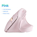 UGREEN Bluetooth 2.4G Vertical Wireless Mouse  Ergonomic 4000DPI 6 Mute Buttons for MacBook Tablet Laptops