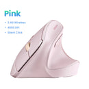 UGREEN Bluetooth 2.4G Vertical Wireless Mouse  Ergonomic 4000DPI 6 Mute Buttons for MacBook Tablet Laptops