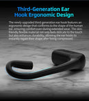 KZ AE01 Wireless Ear Hook Upgrade Cable Bluetooth-compatible 5.4 HIFI Music Earphones Wire C PIN Connector With Charging Case