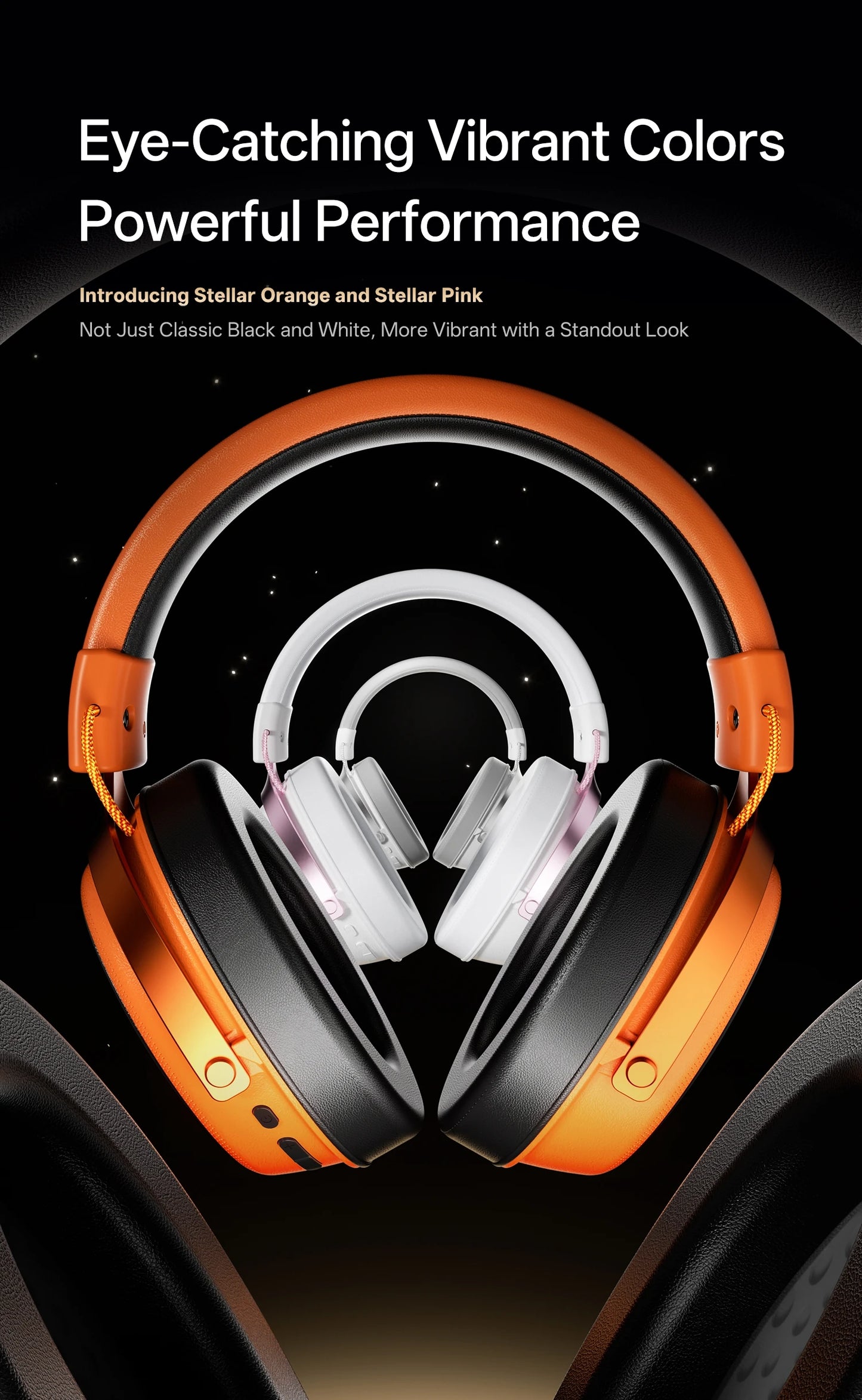 ATK N9 Game Headset Three Mode Wireless Headworn PS5  PC Gaming Headset Microphone Virtual 7.1 Surround Noise Reduction Headset