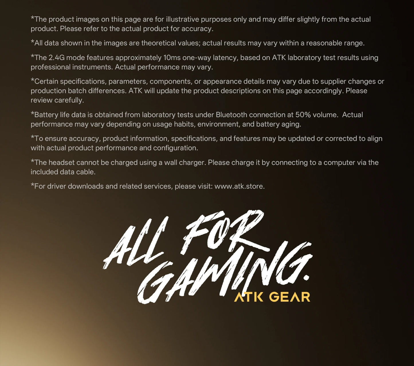ATK N9 Game Headset Three Mode Wireless Headworn PS5  PC Gaming Headset Microphone Virtual 7.1 Surround Noise Reduction Headset