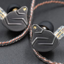 KZ ZSN PRO In Ear Earphone 1BA 1DD Hybrid Drive HIFI Sport Noise Cancelling Earbud Headset  ZES ZEXPRO EDC EDS DQ6S