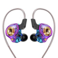 Original QKZ AK6 In Ear Earphone 6 Dynamic Driver Unit Headphone With Mic Stereo Sports HIFI Subwoofer Headset Monitor Earbuds