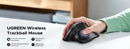 UGREEN Bluetooth 2.4G Vertical Wireless Mouse  Ergonomic 4000DPI 6 Mute Buttons for MacBook Tablet Laptops