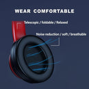 Lenovo HD200 Bluetooth Earphones Over-ear Foldable Computer Wireless Headphones Noise Cancellation HIFI Stereo Gaming Headset