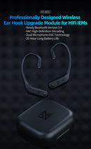 KZ AE01 Wireless Ear Hook Upgrade Cable Bluetooth-compatible 5.4 HIFI Music Earphones Wire C PIN Connector With Charging Case