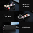 TISHRIC RGB Mini Mechanical keyboard USB 3+1/4/6+1 key Macro Keyboard Compatible gaming  For Photoshop Copy and Paste Shortcuts