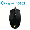 Logitech G102 Wired Gaming Mouse LIGHTSYNC RGB 8000 DPI 6 Programmable Buttons for PC Laptop E-Sports