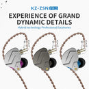 KZ ZSN PRO In Ear Earphone 1BA 1DD Hybrid Drive HIFI Sport Noise Cancelling Earbud Headset  ZES ZEXPRO EDC EDS DQ6S