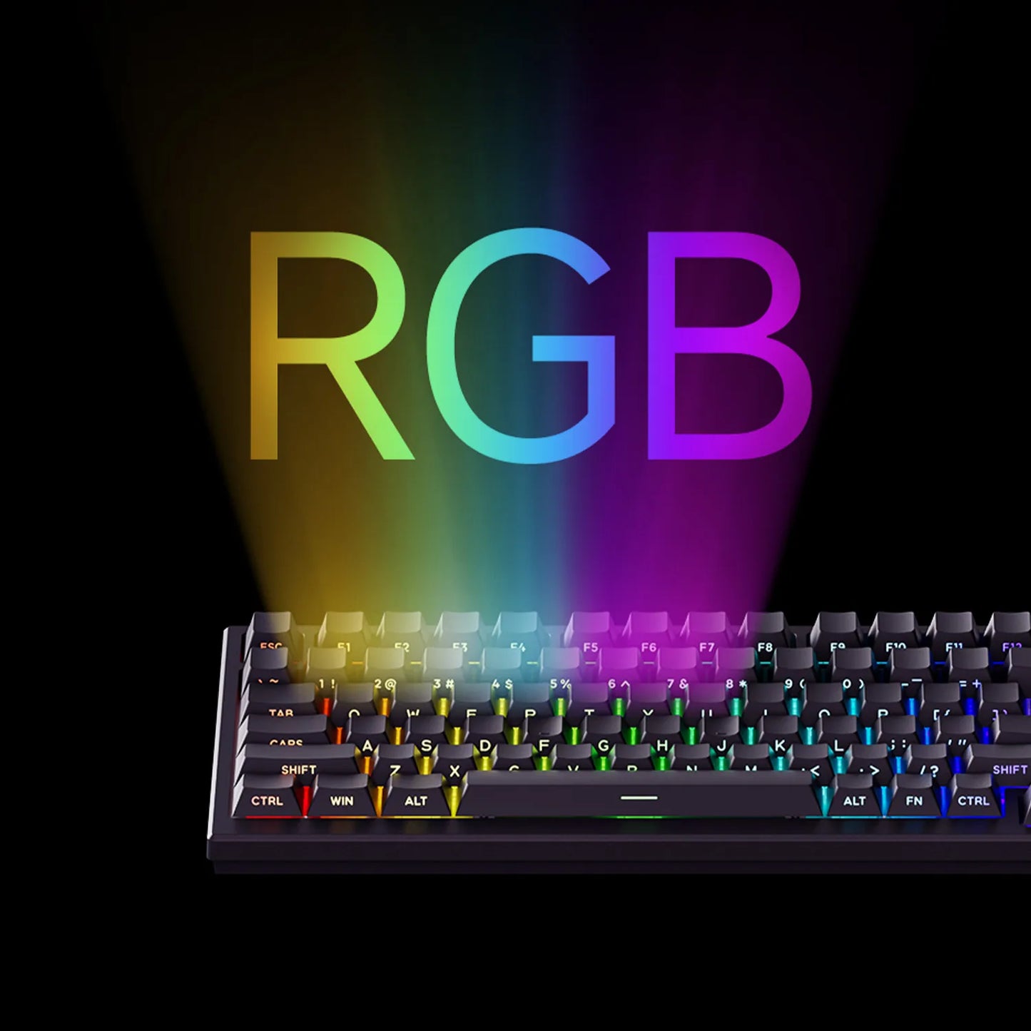 AKKO TAC75 HE Magnetic Switch Keyboard 75% Gaming Keyboards Rapid Trigger 0.005mm 8K RGB Wired Esports Custom Keyboard for Gamer