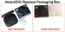 KZ AE01 Wireless Ear Hook Upgrade Cable Bluetooth-compatible 5.4 HIFI Music Earphones Wire C PIN Connector With Charging Case