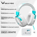 VALKYRIE VK S1 Gaming Headset Wireless Triple-Mode Detachable Microphone 15ms Ultra-Low Latency Esports Chip Gamer Headphones