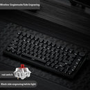 AJAZZ AK820 Wired With Rotary Volume Buttons Hot-Swappable Keys For Office And Home Mechanical Keyboards